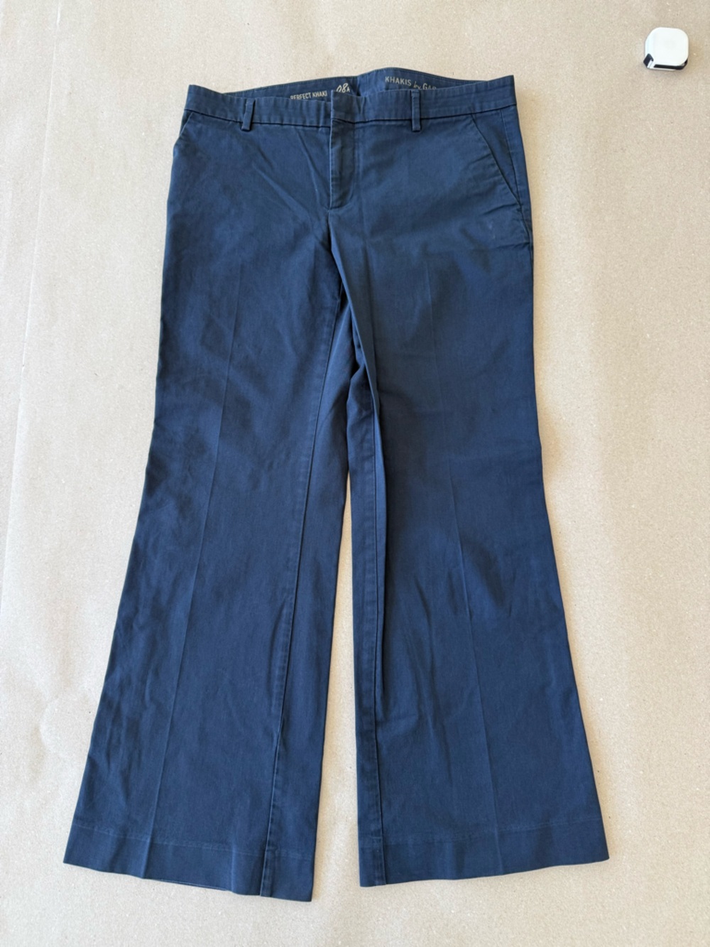 GAP — Perfect Khaki Pants in Navy — Size 8A